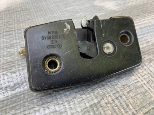 Замок правой боковой сдвижной дверки VW T4 701843604D VAG Volkswagen T4