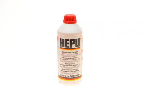 Концентрат HEPU Антифриз (червоний) G12 (1,5 л) (1:1= -37°C)-1