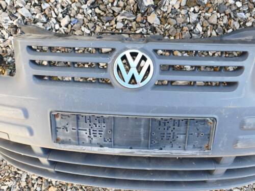 Бампер передній в зборі, з ПТФ, протимунками VW 2K0807221 VAG Фольксваген Кадді-3