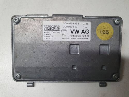 Фронтальна камера передня допоміжних систем водія VW 3Q0980653E, 3Q0980653E VAG Фольксваген B8-3
